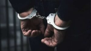 arrested